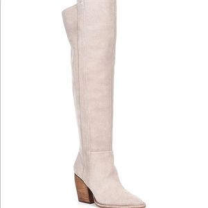 Gianni Bini over the knee wide calf boots- just purchased in December